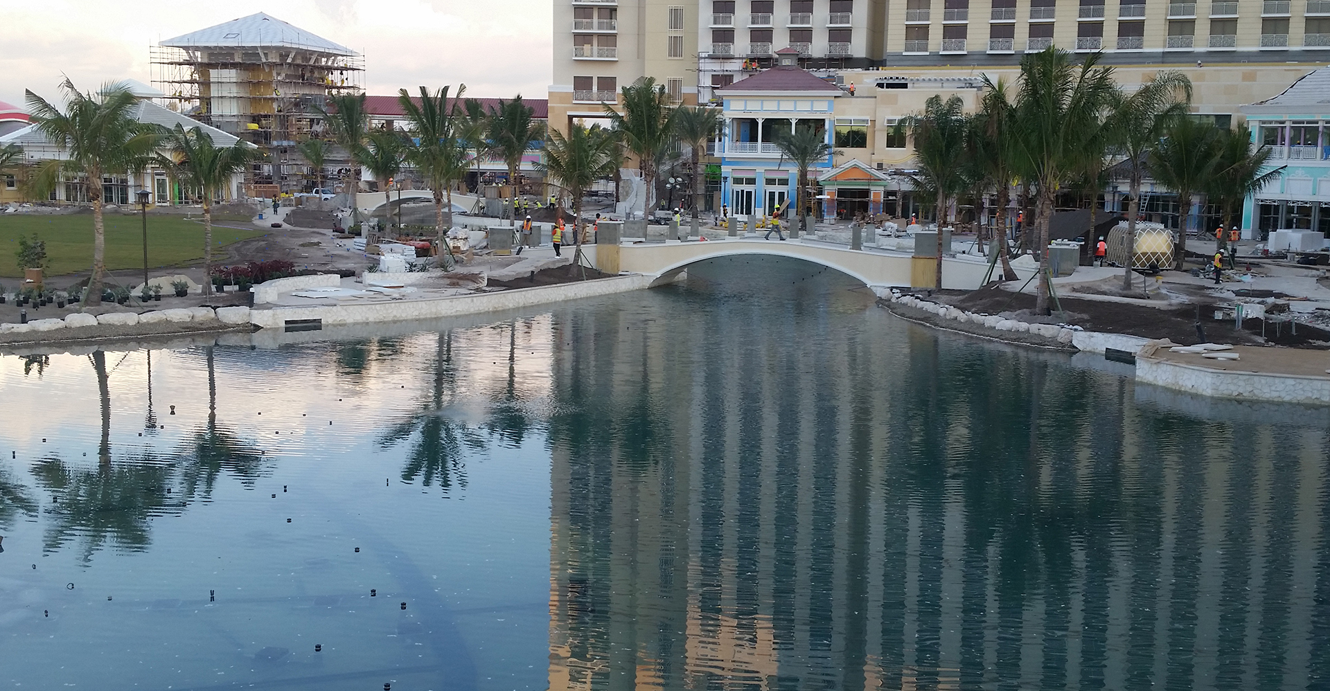 Baha Mar Lake Bridge ISD Bahamas